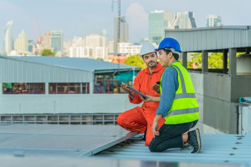 Roof Inspection and Maintenance Teams